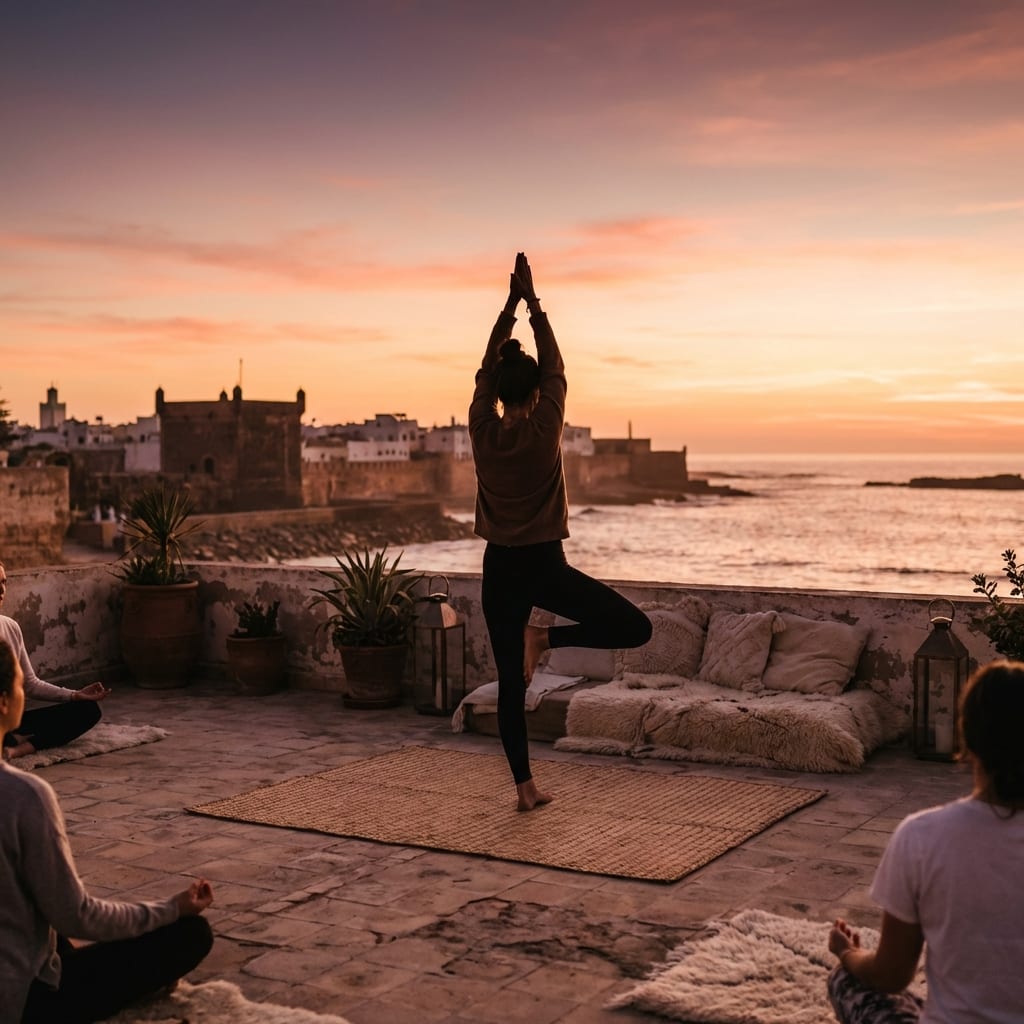 Rooftop Ocean Yoga